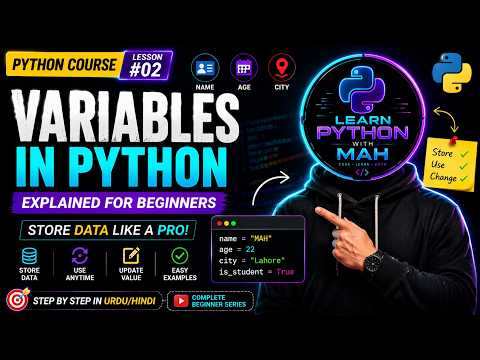 02 Python Variables Explained — Storing Data In Python