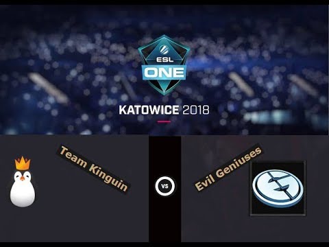 Dota 2 ( Live-En) - Evil Geniuses VS Team Kinguin - ESL One Katowice 2018 power by Intel - Game 2