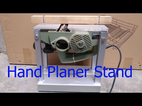 How to make Hand Planer Stand Diy - Making a Benchtop Jointer \ Mr. NVC Video