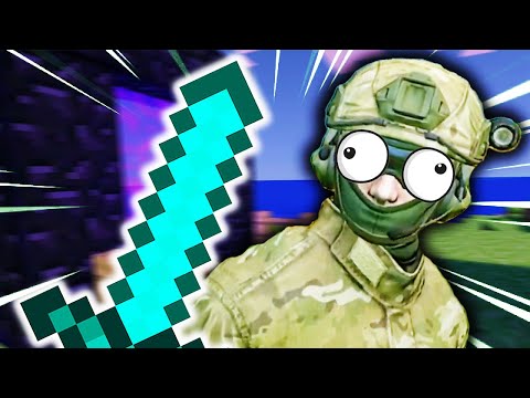 PapaFearGaming - Pavlov VR Meets MINECRAFT!? Feat. EddieVR - (VR Funniest Moments)