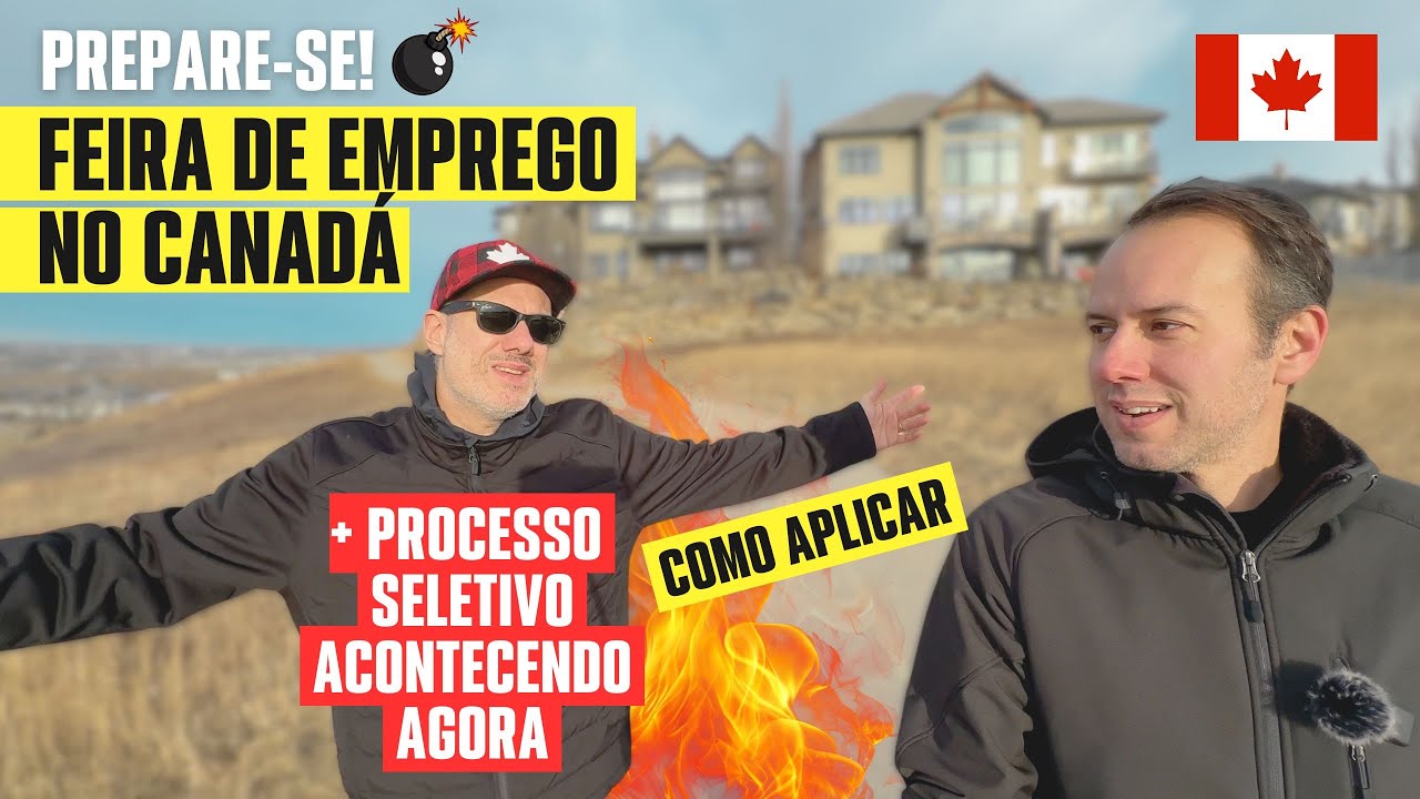 PREPARE O SEU CURRÍCULO: INTERIOR DO CANADÁ CONTRATANDO