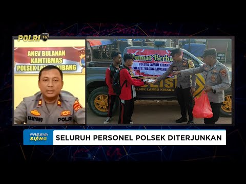 LIVE - IPTU KASIYONO KAPOLSEK LAMBU KIBANG KEGIATAN JUMAT BERBAGI