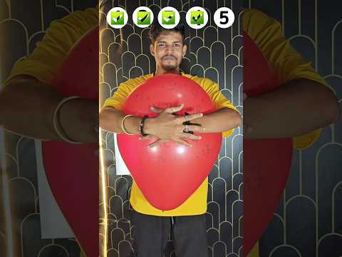 Which balloon will I not be able to burst? #shorts