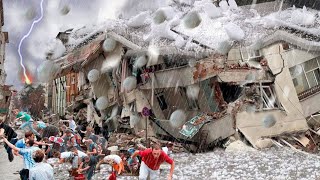 2 minutes ago in Germany and Italy! The most powerful hail storm in 2025