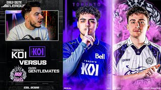 LE MATCH LE PLUS INTENSE DE LA SAISON (PARIS GENTLE MATES vs KOI) #cdl #callofduty