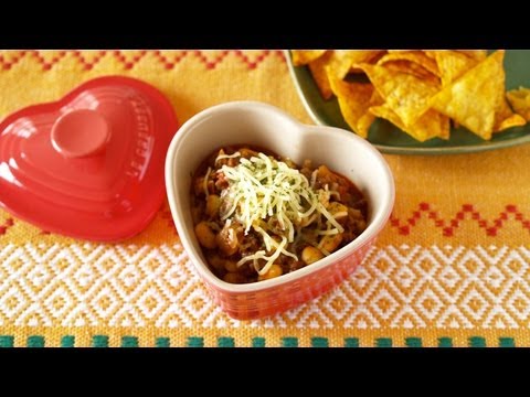 Cómo Hacer Chile con Carne con Frijoles de Soja (Chili Con Carne with Soy Beans) 大豆でチリコンカン