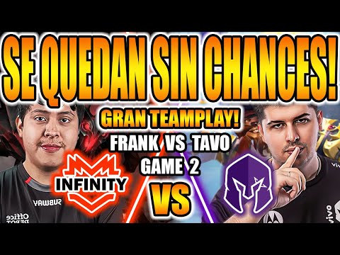 INFINITY VS KEYD STARS [BO3] - GAME 2 - FRANK VS TAVO - DPC SA 2023 Tour 1: Division I