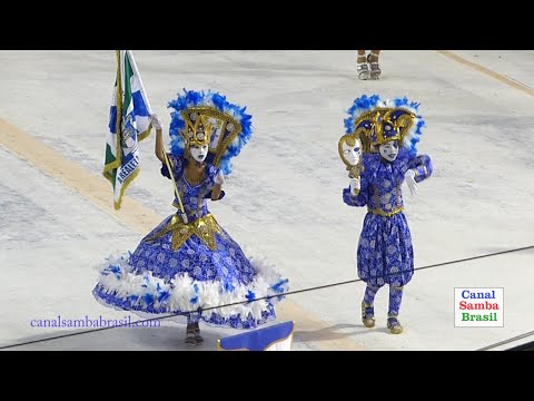 Carnaval 2020 - REAL MOCIDADE SANTISTA - Apresentação do Casal Mirim João e Beatriz - 15.02.2020