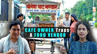 Cafe Owner Traps A Food Vendor  Purani Dili Talkie