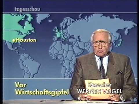 ARD 08.07.1990 tagesschau (während Fussball-WM Finale)
