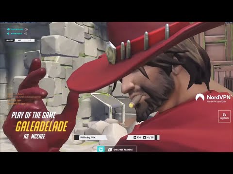 GALE TOP 500 DPS MAIN - MCCREE! POTG! [ OVERWATCH SEASON 25 ]