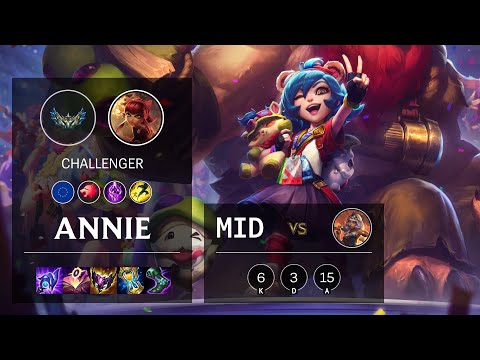 Annie Mid vs Qiyana - EUW Challenger Patch 12.2