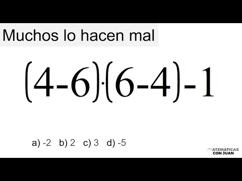 PROBLEMA DE NÚMEROS ENTEROS QUE PUEDE DAR PROBLEMAS