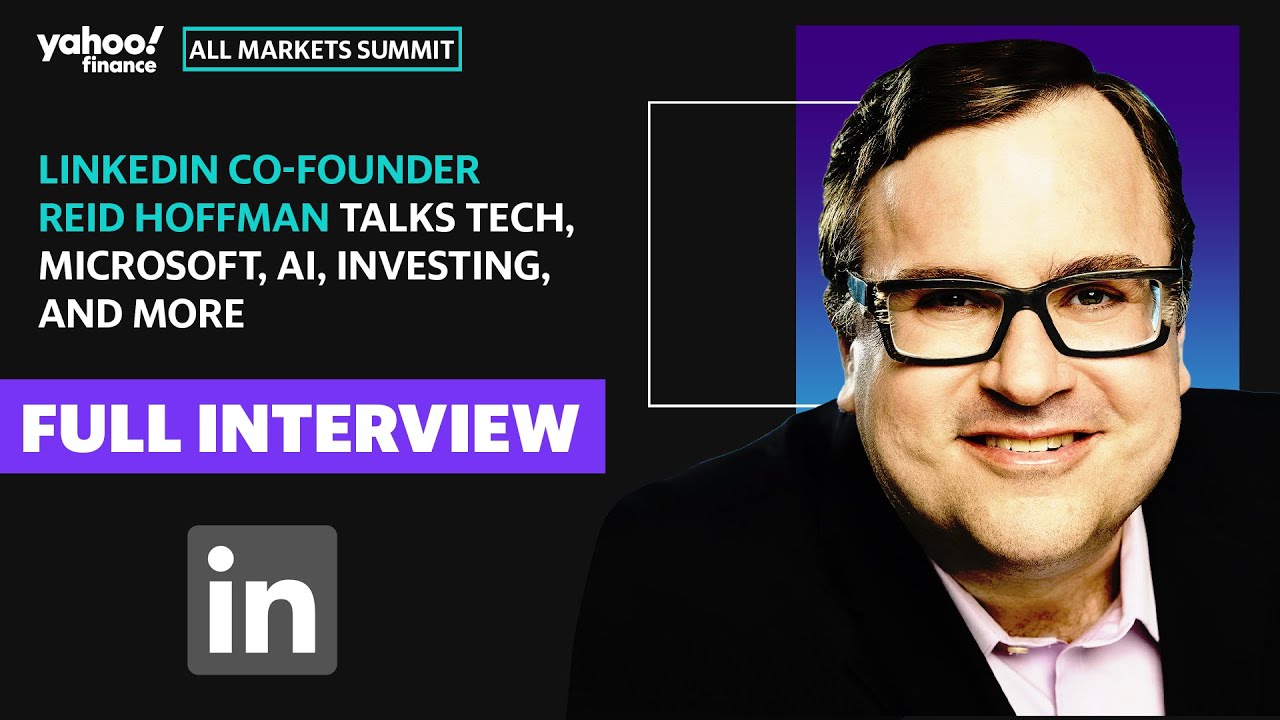 LinkedIn Co-Founder Reid Hoffman talks tech, Microsoft, AI, investing, and more