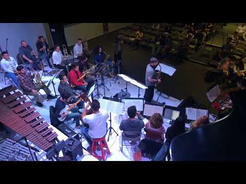 Orquesta Nacional de Jazz de México-  Juan García Esquivel -  Ensayo abierto a medios