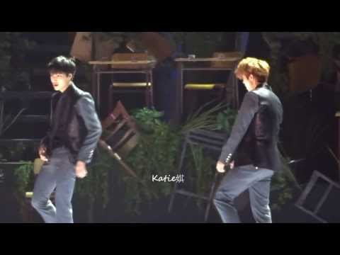 [fancam]131122 MAMA in Hong Kong Exo Kai Luhan Dance cut (Time Control)