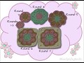 Flower Granny Squares Blanket Crochet Tutorial part 1 Flower Granny Squares Blanket Crochet Tutorial part 1