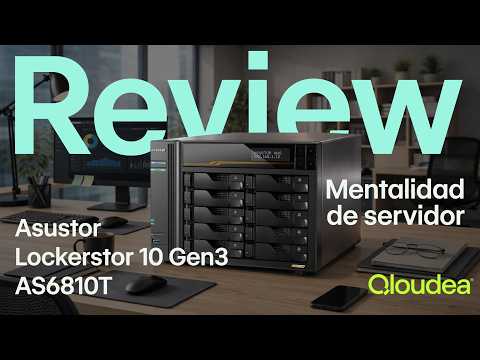 Asustor Lockerstor 10 Gen3 AS6810T: análisis completo para entornos profesionales