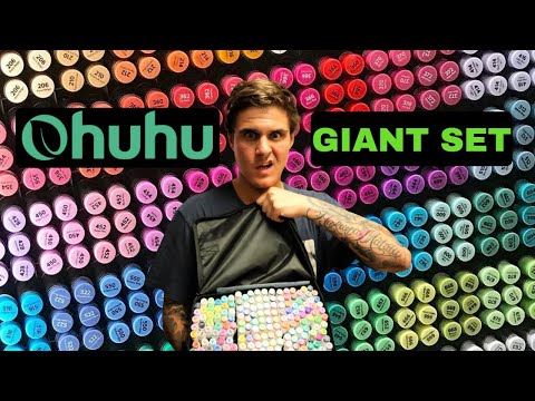 I Bought The Largest Ohuhu Marker Set On Amazon!