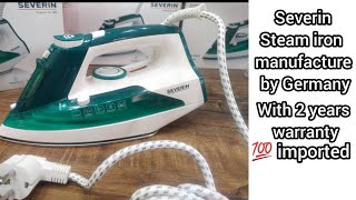 Unboxing Iron Steam Severin l Germany l Makeup l Home Appliance l Crockery l Clothing l UKCollection