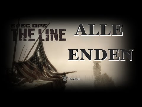 Spec Ops : The Line "Alle Enden/all endings (German/Deutsch)