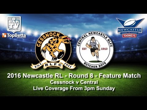 2016 Newcastle RL - Round 8 - Feature Match - Cessnock v Central