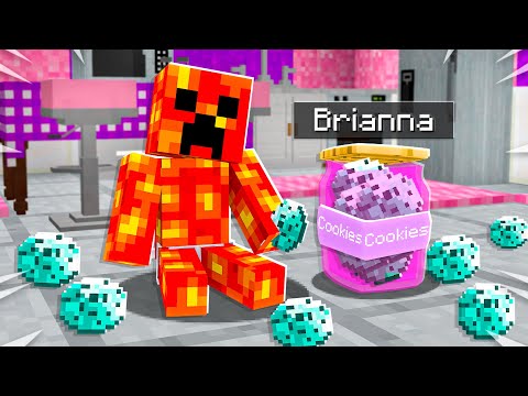 7 Ways to Gift Baby Preston Diamonds! - Minecraft