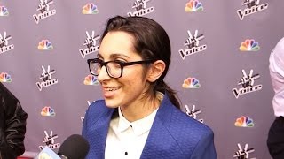 Michelle Chamuel Talks New Song &quot;Go Down Singing&quot;  Coach Usher! The Voice Interview