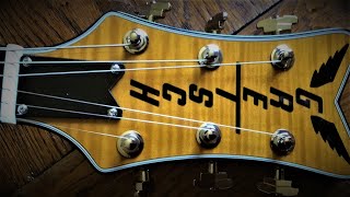 Video thumbnail for New! Gretsch  G6134TFM-NH Nigel Hendroff Signature Penguin -Full demo and PlayaLongs#gretschguitars by Damon “The Gnome of Tone!” Chivers