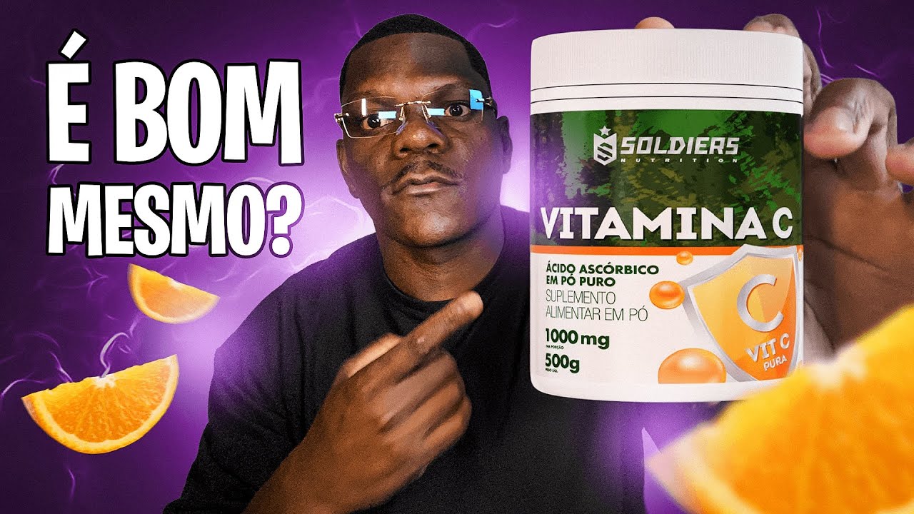 Miniatura da avaliação em vídeo de Vitamina C em Pó Ácido Ascórbico 1Kg Soldiers Nutrition