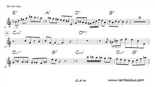 Charlie Parker on Stupendous (take 2) -  Feb. 26, 1947