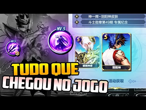 O REPARO QUE VAI MUDAR O JOGO, NOVA SKIN DO IKKI DIVINO E MAIS | Saint Seiya Awakening