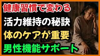高齢男性の健康習慣｜性と体の変化・血流改善と前立腺ケア5つの真実