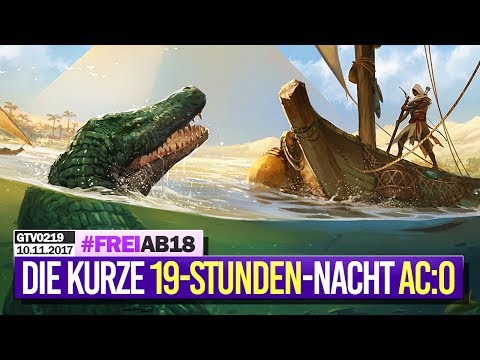 0219 🔴 ASSASSIN'S CREED: ORIGINS - Die kurze 19 Stunden-Nacht 🔴 Gronkh Livestream vom 10.11.2017