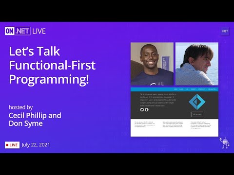 On .NET Live - Let’s Talk Functional-First Programming!