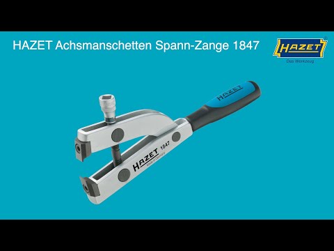 HAZET Achsmanschetten Spann-Zange 1847 ∙ Vierkant 10 mm (3/8 Zoll)