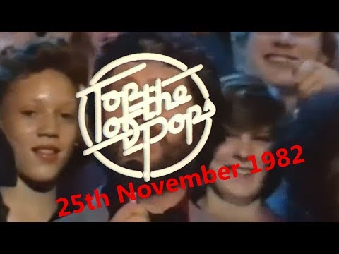 Top of the Pops Chart Rundown - 25th November 1982 (Dave Lee Travis)