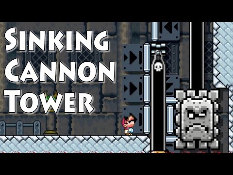 Super Mario Maker - Sinking Cannon Tower