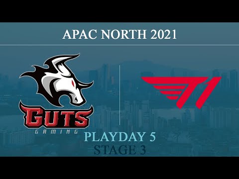 GUTS vs T1 @Chalet | APAC 2021 - North | GUTS Gaming vs T1 | 1 October 2021