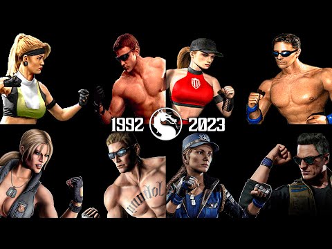 Evolution of Sonya vs Johnny Cage MK - MK11 | 2K 60FPS