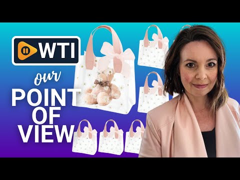 UOIXPUHUO 10 Pack Clear Gift Bags with Handle - WTI product video review