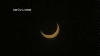 preview picture of video 'Solar Eclipse Time Lapse'
