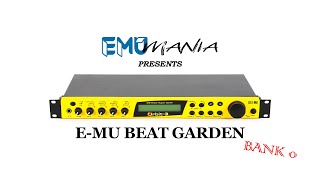 Video thumbnail for E-MU ORBIT-3 / BEAT GARDEN ROM - BANK 0 PRESET DEMO by EMU Mania