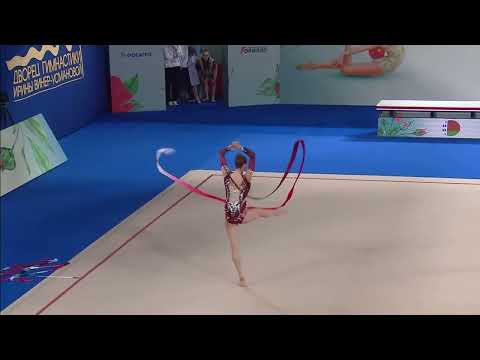 🥉Alina Rechkina ribbon final International RG Competition Top Gymnasts Cup Stage 1 2025 27.20