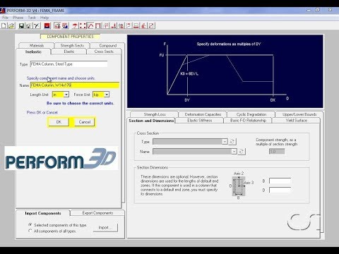 Compound Components for FEMA Steel Frames