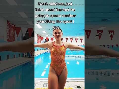 We love cute suits and swimming so much