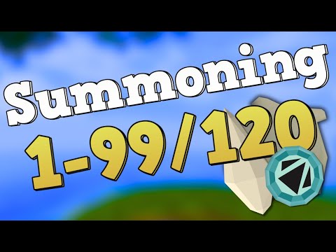 Runescape 3 | 1-99/120 Summoning Guide 2025 - up to 30m xp/hr