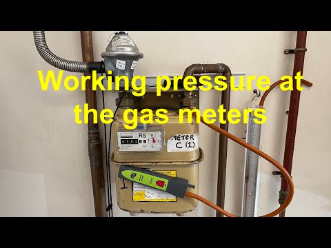 New working pressure at the gas meter. How to carry out the new working pressure at the gas meter.