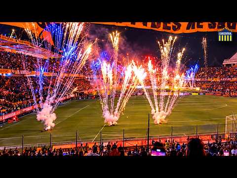 "RECIBIMIENTO ROSARIO CENTRAL VS HURACAN - TORNEO CLAUSURA 2026." Barra: Los Guerreros &bull; Club: Rosario Central &bull; País: Argentina