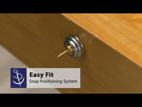Easy Fit Snap Positioning System - Marine Snap Fastener Placement Tool